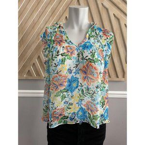 MISA Los Angeles Agot Floral Oasis Top - Small